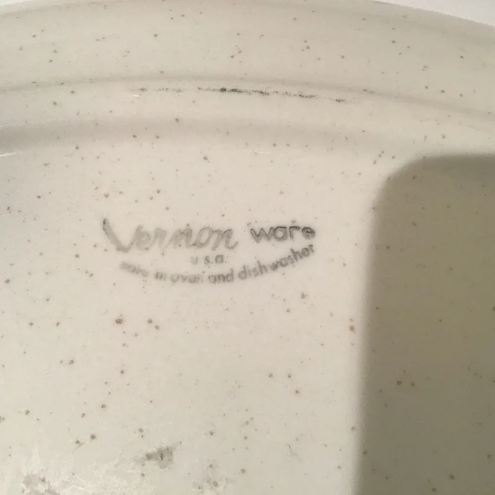 Vernon Ware vtg vernonware